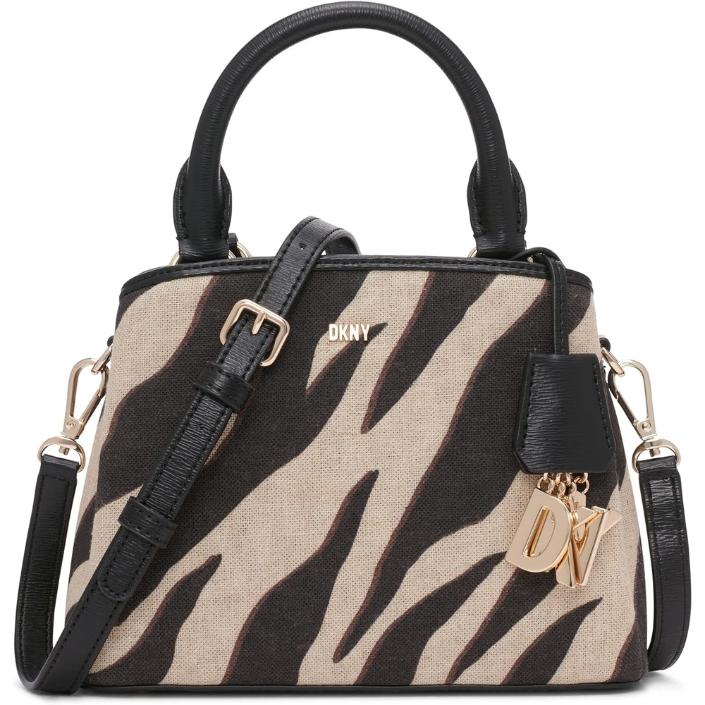 image:imageDKNY Womens Paige Small SatchelZebrablack