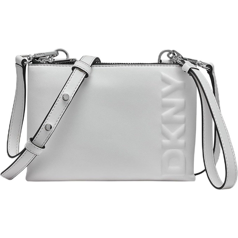 image:imageDKNY Womens Tinsley Small Wristlet CrossbodyMarshmallow