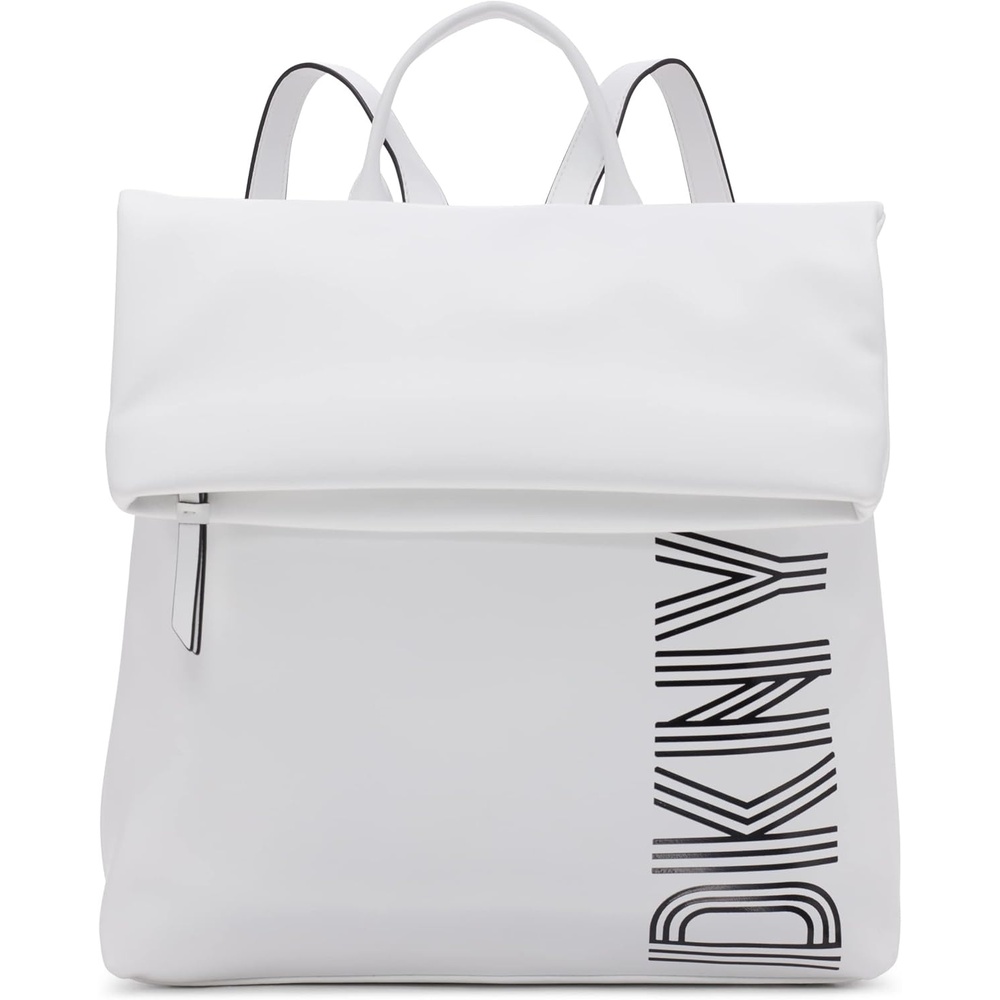 image:imageDKNY womens Handbags BACKPACKDNMBLACKMEDIUMOptic White