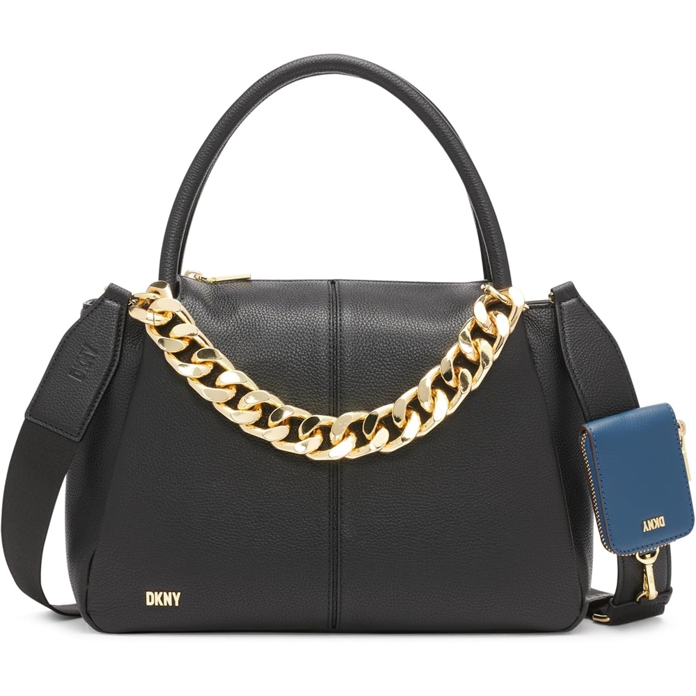 image:imageDKNY womens Sabina SatchelBlackGold