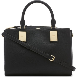 DKNY Orion Crossbody, Pewter(Black/Gold)