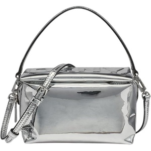 DKNY Women’s 1989 Capsule Adie Satchel(Silver)