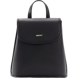 DKNY Womens Brook BACKPACK, Blk/Gold, Large US(Black/Gold)