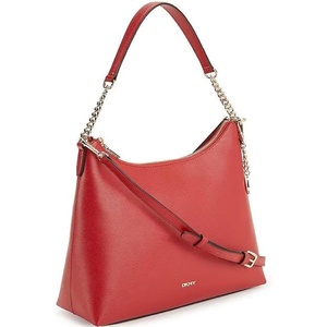 DKNY Women’s Bryant Hobo Bag(Bright Red)