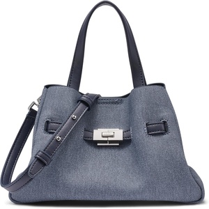 DKNY Women’s Bryar Small Satchel Bag(Denim)
