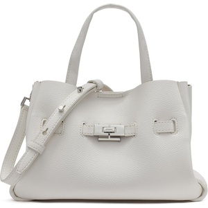 DKNY Women’s Bryar Small Satchel Bag(Marshmallow)