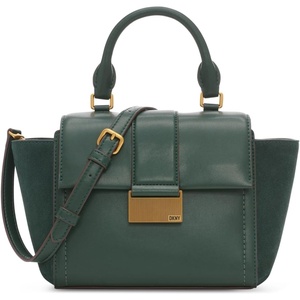 DKNY Women’s Brynn Top Handle Satchel(Gianni Green)