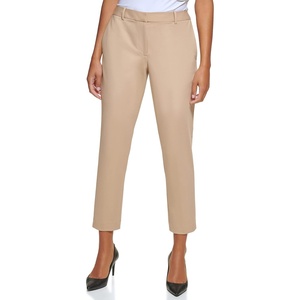 DKNY Women’s Business Casual Essex Pants(Wheat)