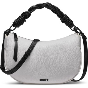 DKNY Women’s Elsie Crossbody(Pebble/Black)