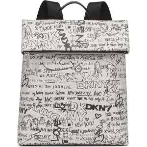 DKNY Women’s Handbags Backpack, Marshmellow/Black, One Size(Marshmellow/Black)