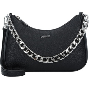 DKNY Women’s Jenna Demi Crossbody(Black/Silver Combo)