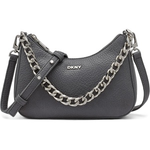 DKNY Women’s Jenna Demi Crossbody(Dark Grey)