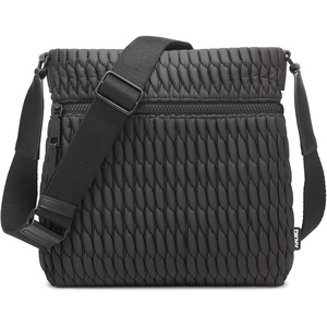 DKNY Women’s Mack Nylon Crossbody(Black/Black)