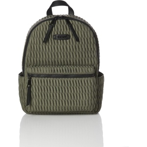 DKNY Women’s Mack Quilted Nylon Backpack,Olive,1SZ(Olive)