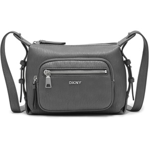 DKNY Women’s Shar Crossbody(Dark Grey)
