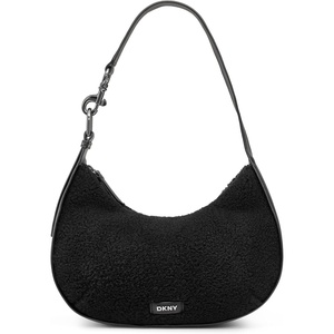 DKNY Women’s Thyme Hobo Bag(Black/Gunmetal)