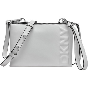 DKNY Women’s Tinsley Small Wristlet Crossbody(Marshmallow)