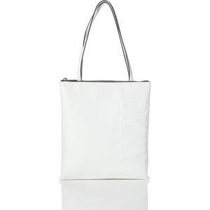 DKNY Women’s Tinsley Tote Bag(Optic White/Black)