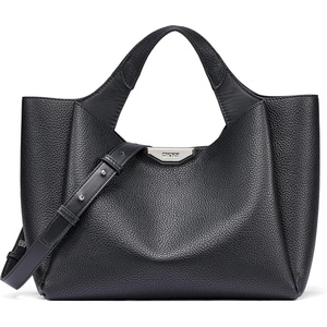 DKNY Women’s Willa Top Handle Satchel(Black)
