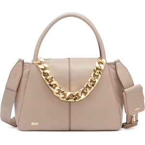 DKNY womens Sabina Satchel(Toffee)