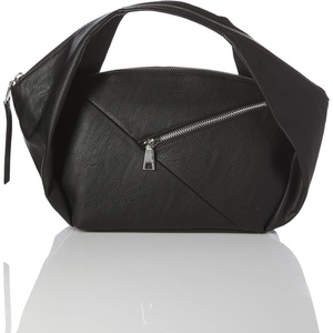 Monroe Large Satchel(Black/Silver)