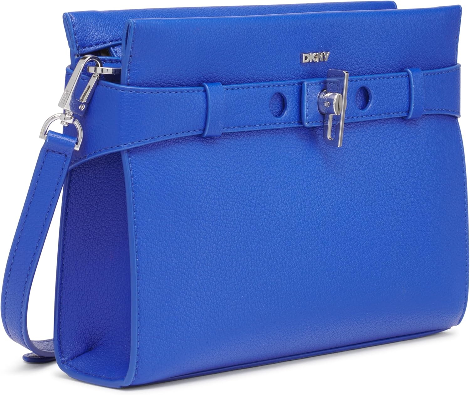 image:imageDKNY Bleeker Crossbody BlackSilverSapphire