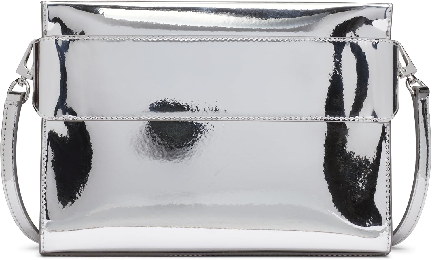image:imageDKNY Bleeker Crossbody BlackSilverSilver