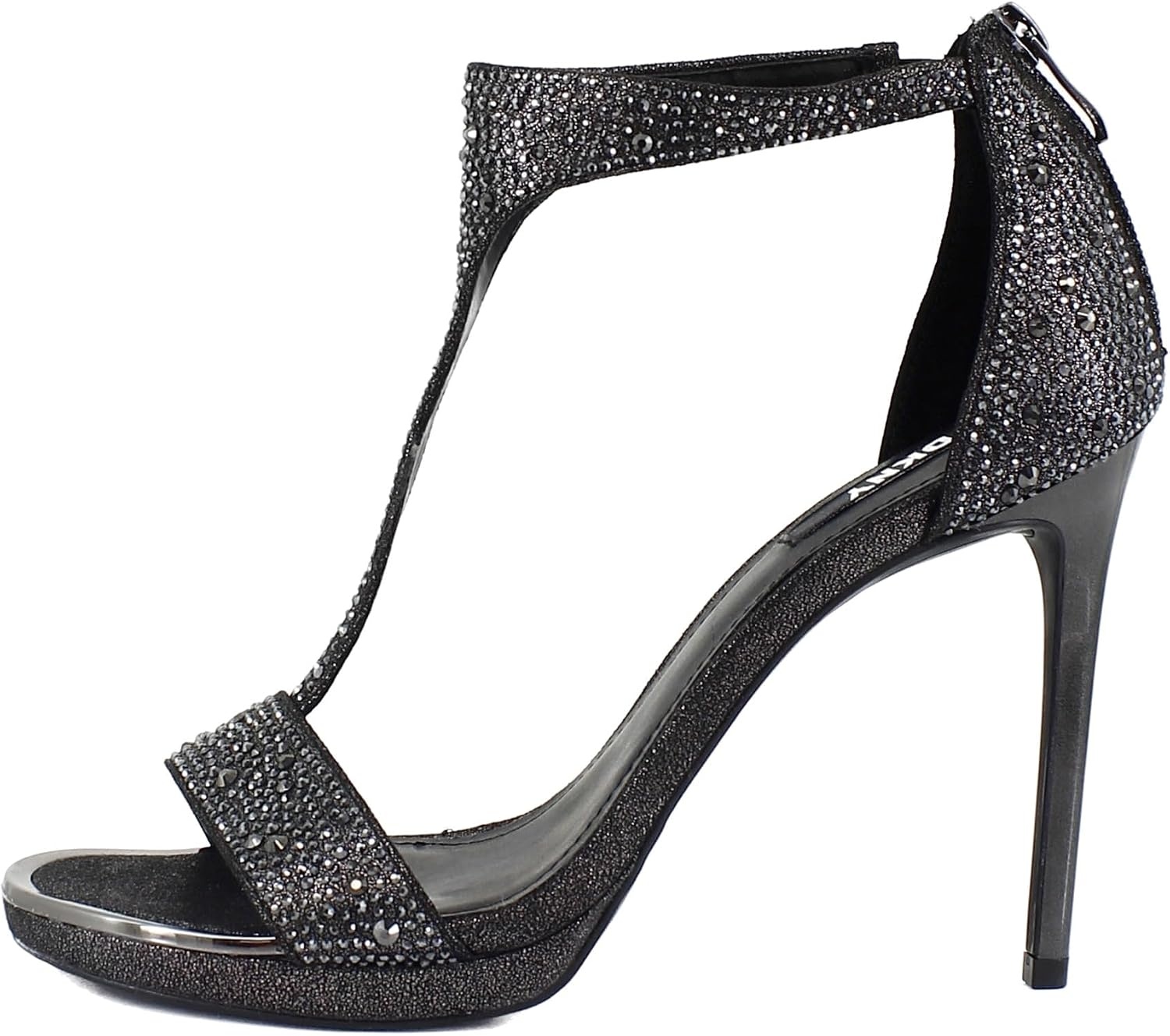 image:imageDKNY Dris Stones Womens HeelsBlackGunmetal