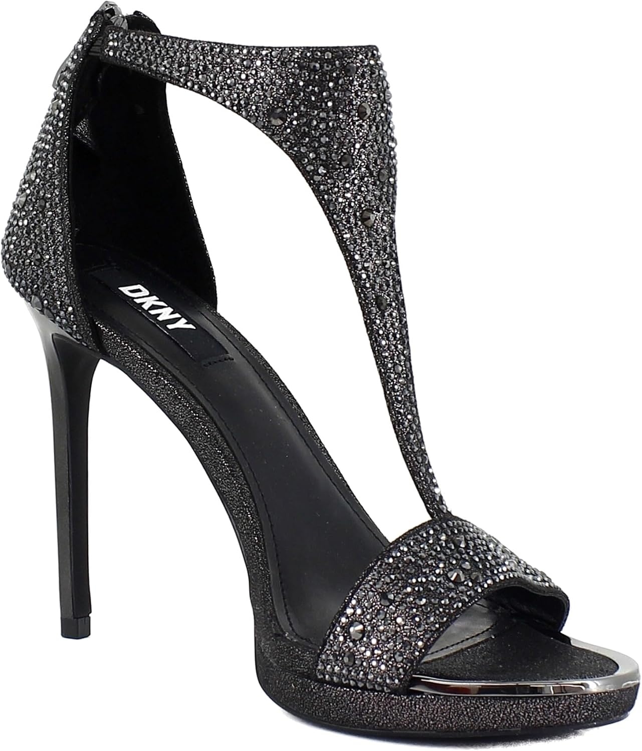 image:imageDKNY Dris Stones Womens HeelsBlackGunmetal