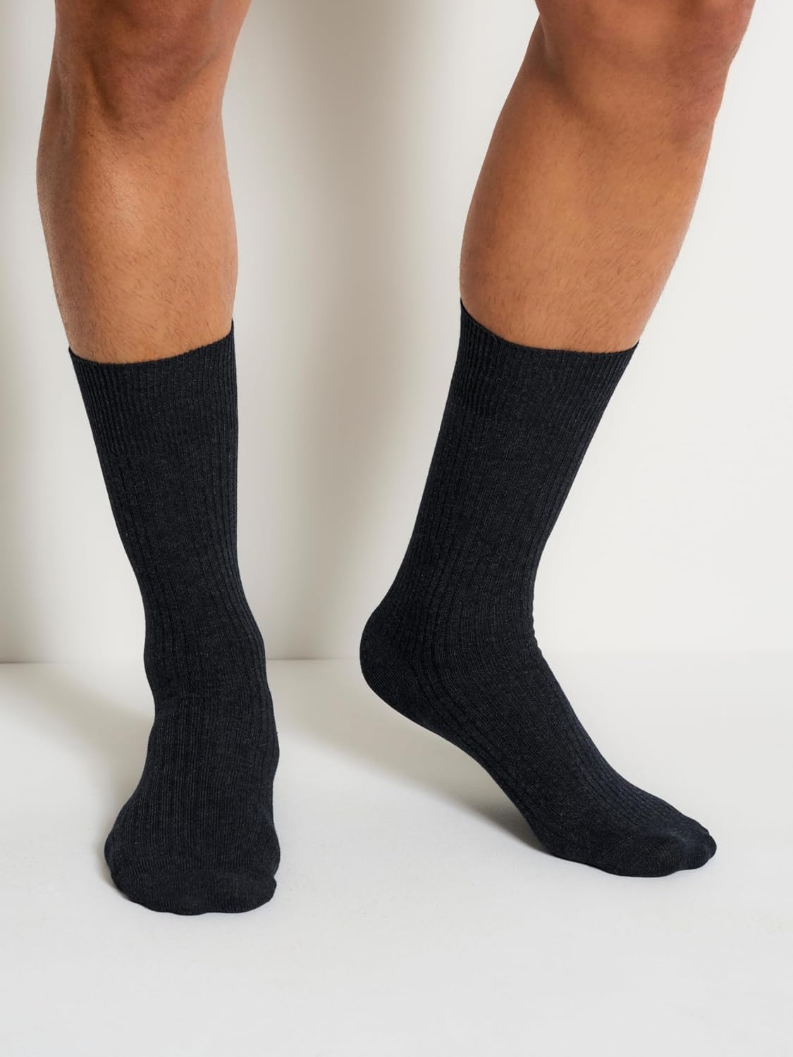 image:imageDKNY Mens 3 Pack Cotton Crew SocksNavyDenim