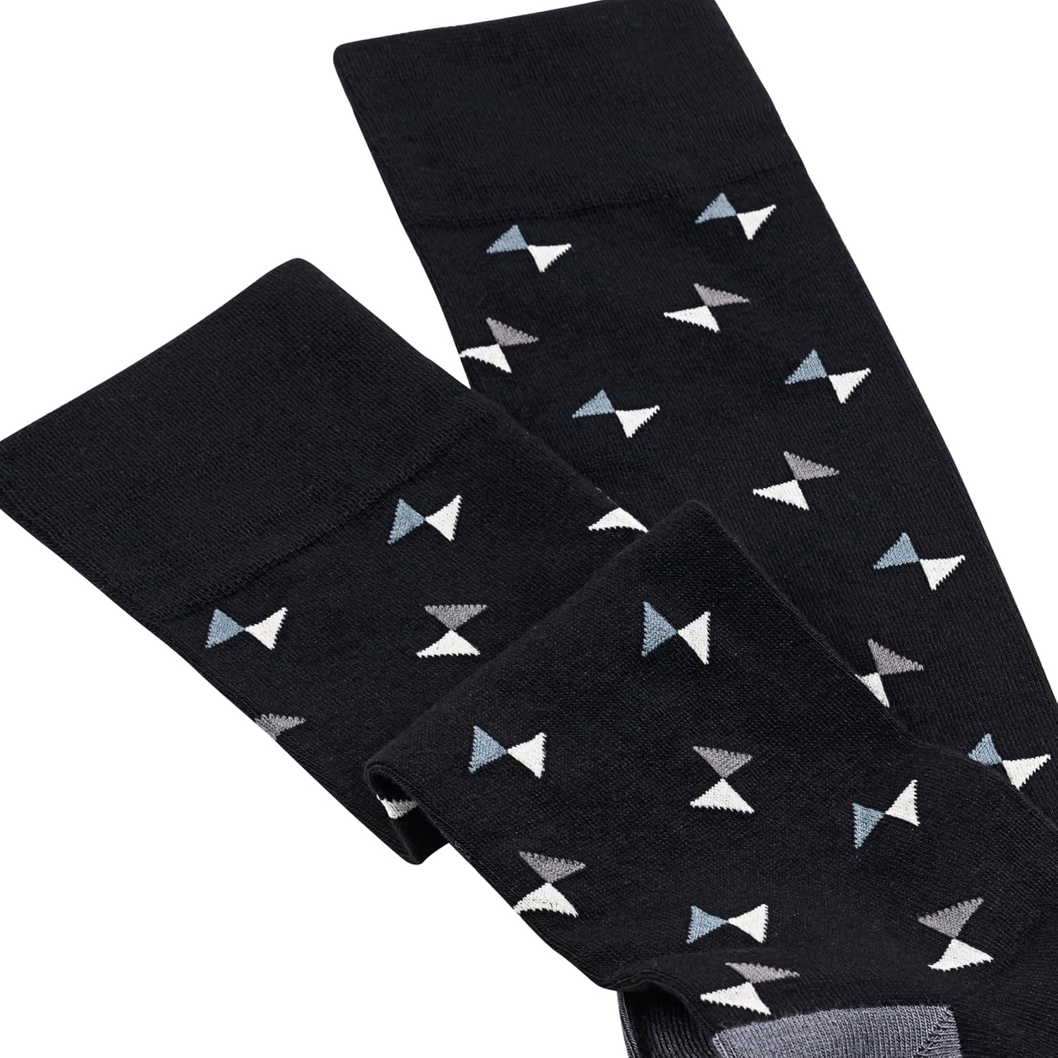image:imageDKNY Mens 3 Pack Rayon Crew Dress SocksBlackBlue