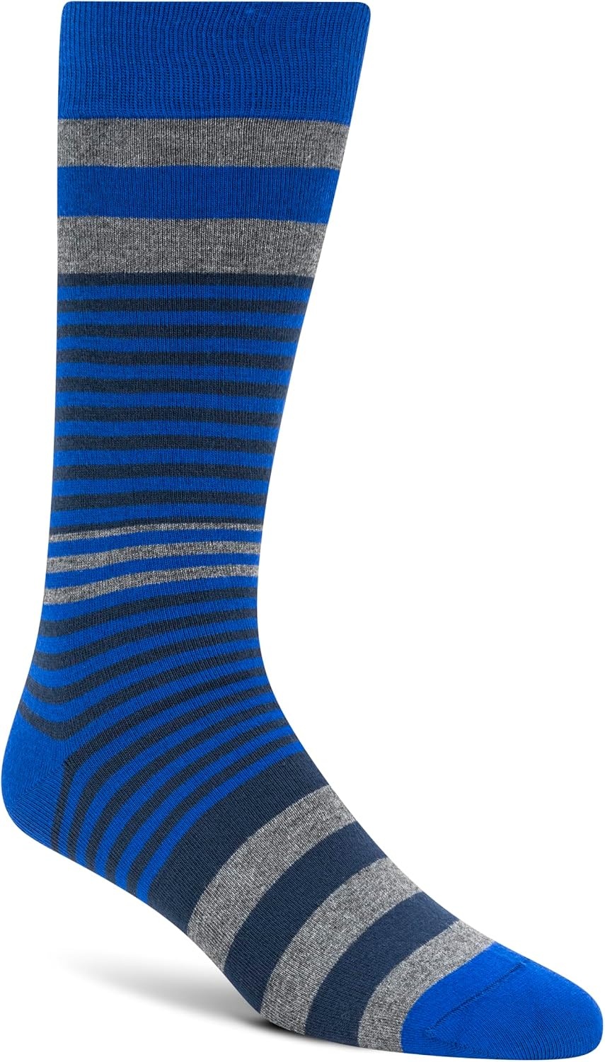 image:imageDKNY Mens 3 Pack Rayon Crew Dress SocksIndustrial BlueCharcoal