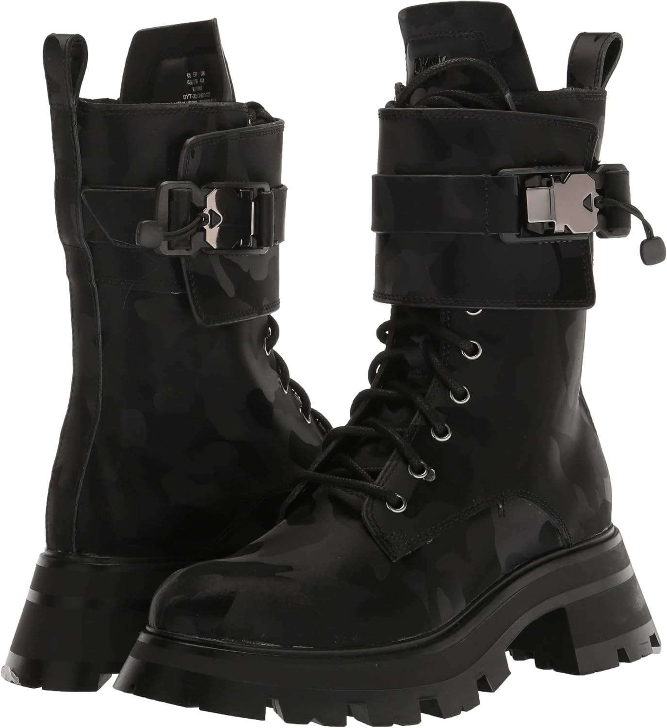 image:imageDKNY Sava Womens BootsBlack Camo