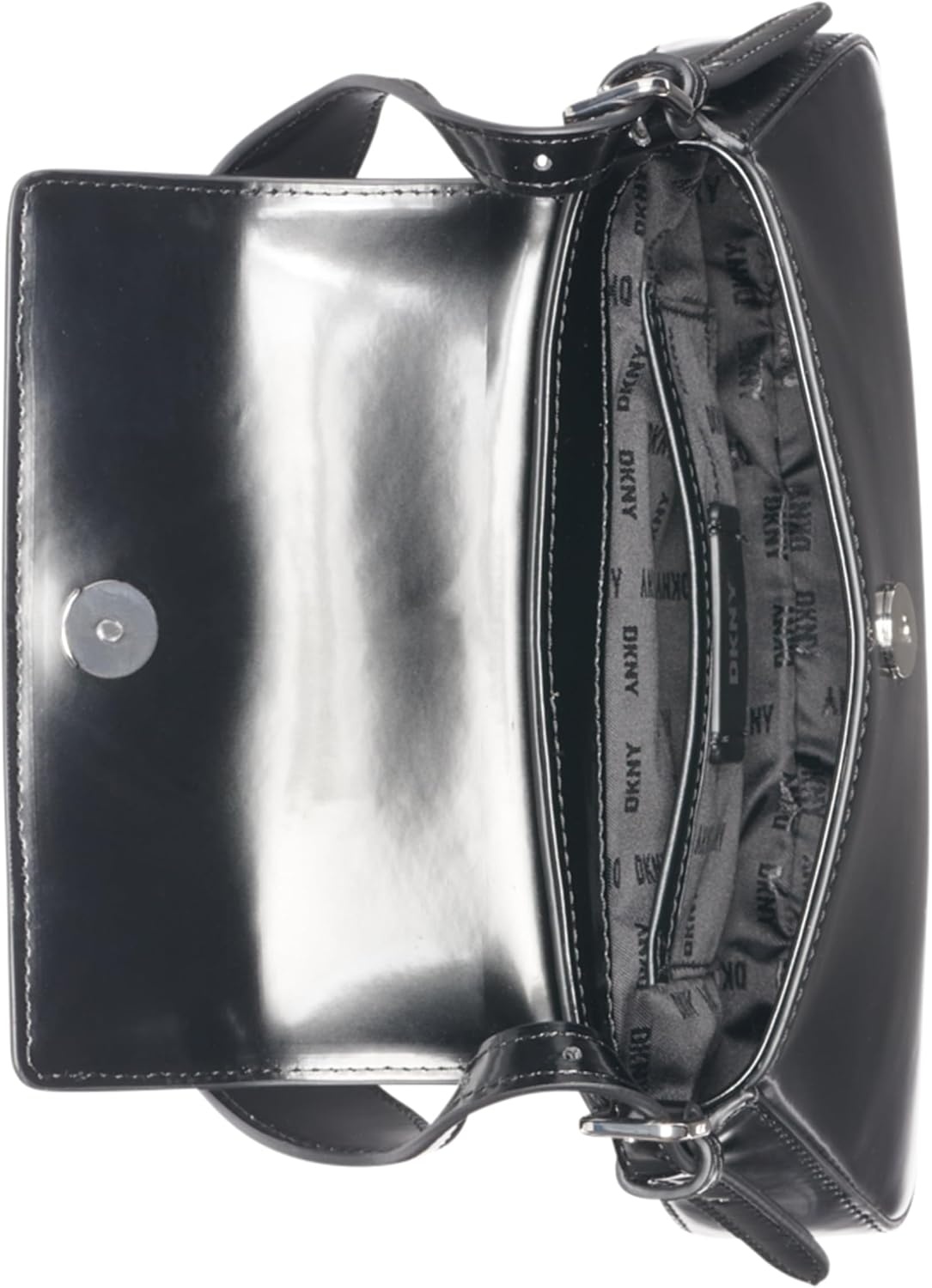 image:imageDKNY Suri Shoulder BagBlackSilver Legacy