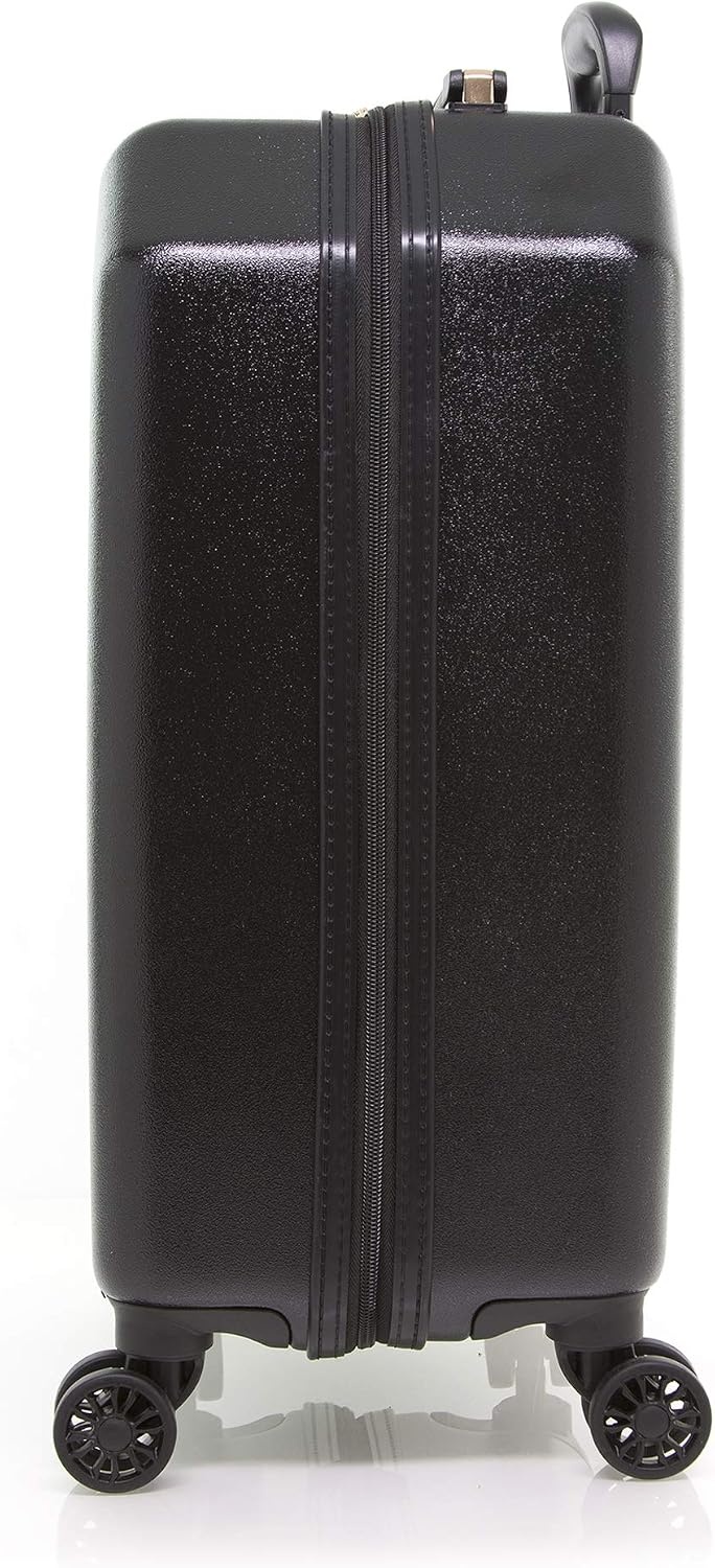 image:imageDKNY UnisexAdult Metal Logo Dark Rose 21 Carry OnBlack
