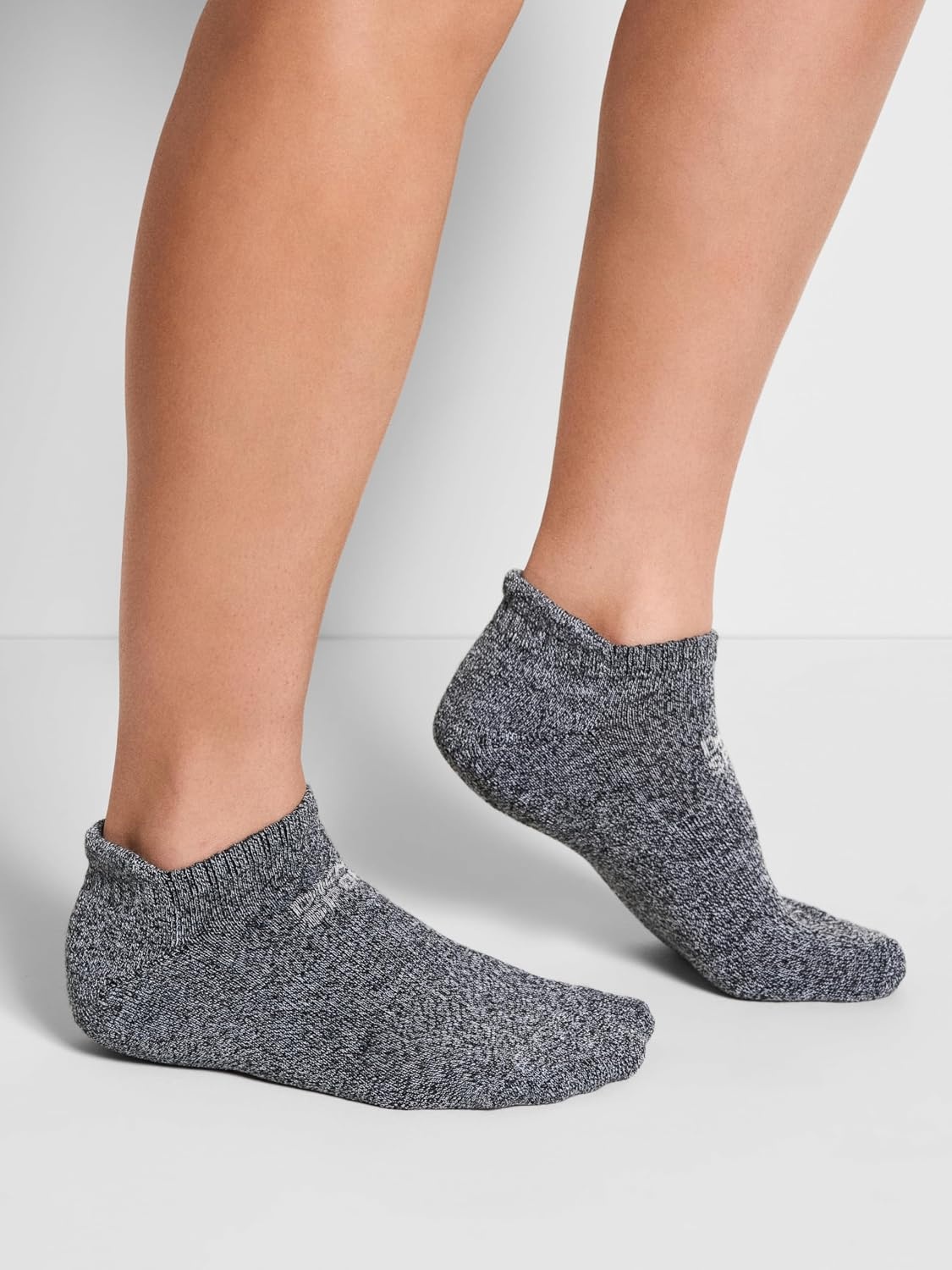image:imageDKNY Womens 6 Pack Sport Cushion Low Cut SocksBlackWhite