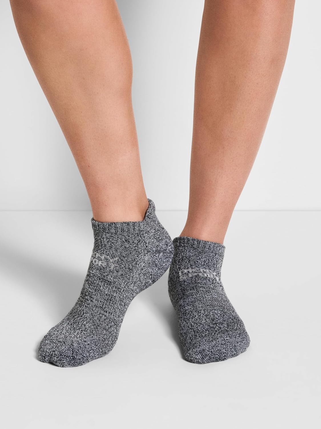 image:imageDKNY Womens 6 Pack Sport Cushion Low Cut SocksBlackWhite