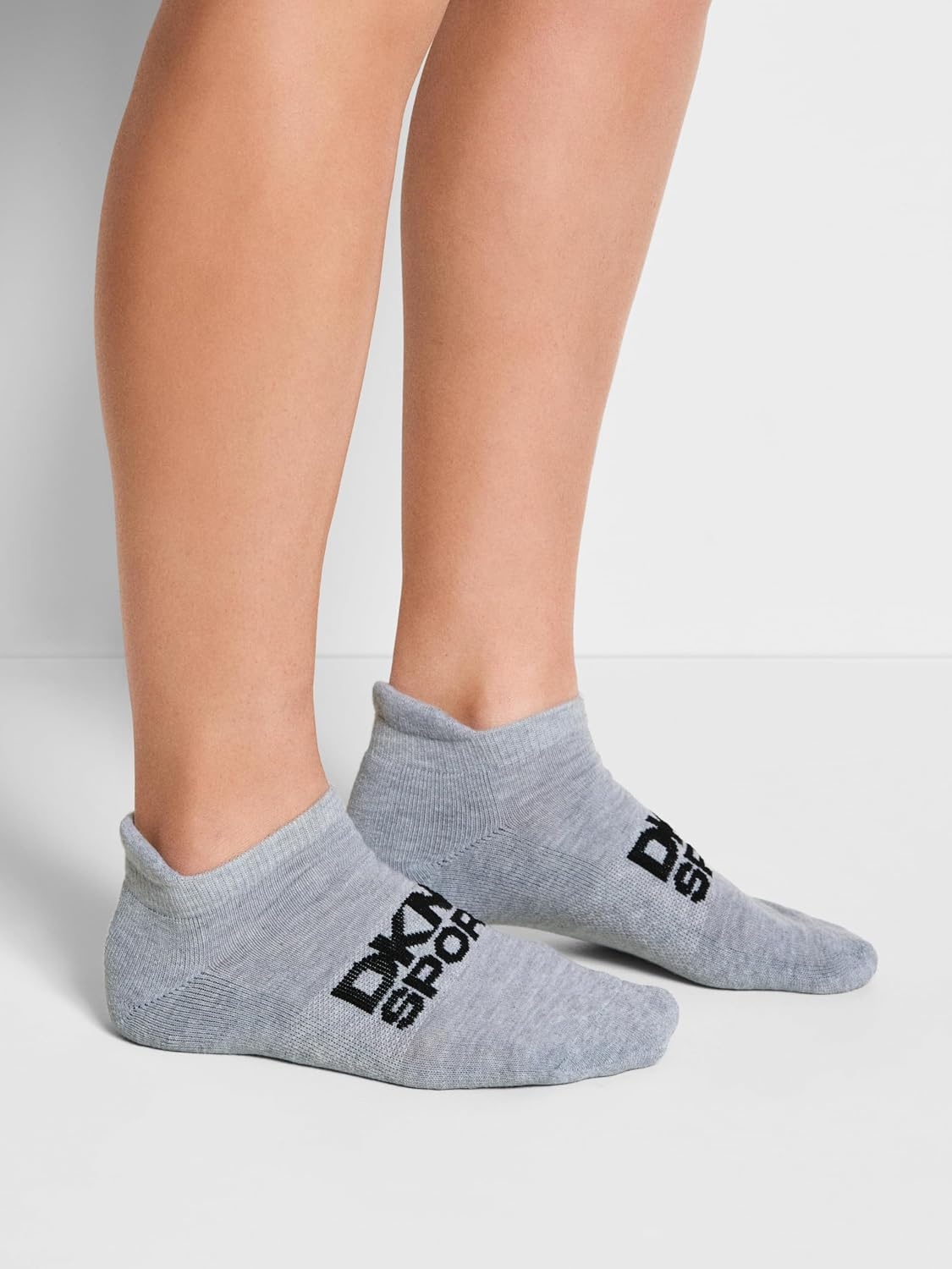 image:imageDKNY Womens 6 Pack Sport Cushion Low Cut SocksPinkBlackWhite