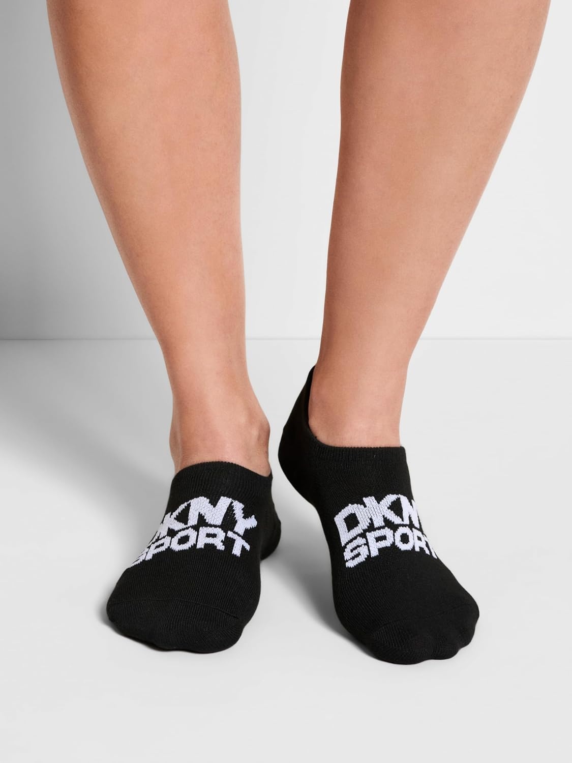 image:imageDKNY Womens 6 Pack Sport Lightweight Liner SocksBlack
