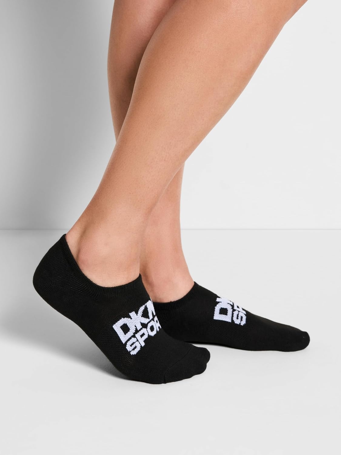 image:imageDKNY Womens 6 Pack Sport Lightweight Liner SocksBlack