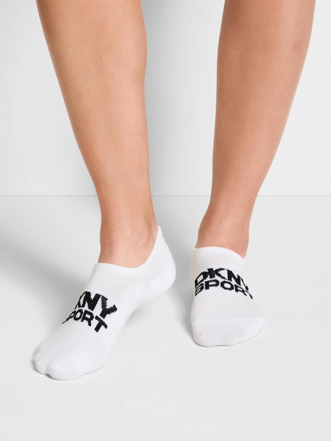 image:imageDKNY Womens 6 Pack Sport Lightweight Liner SocksGreyWhiteBlack