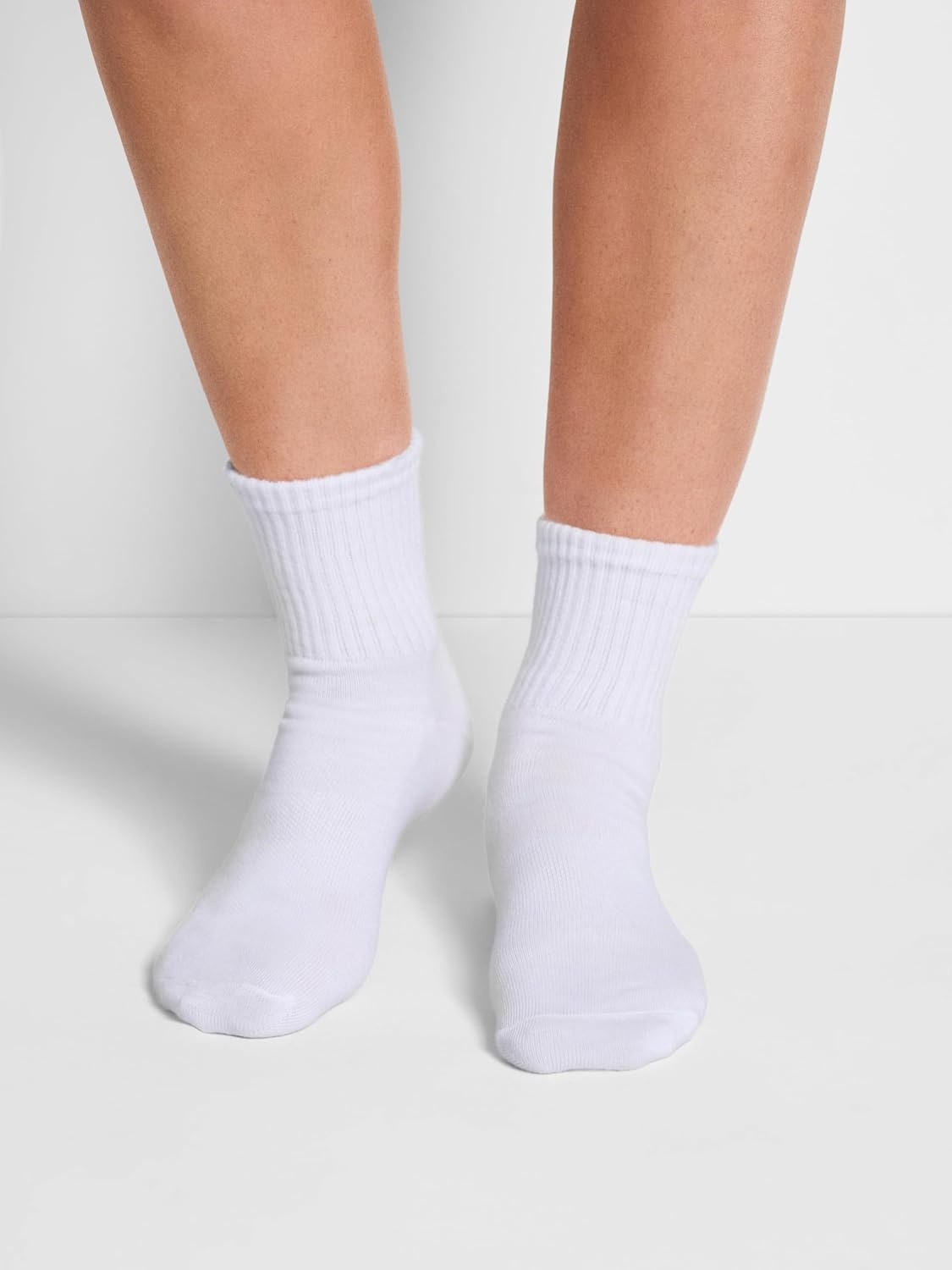 image:imageDKNY Womens 6 Pack Sport Low Crew SocksWhiteMulti