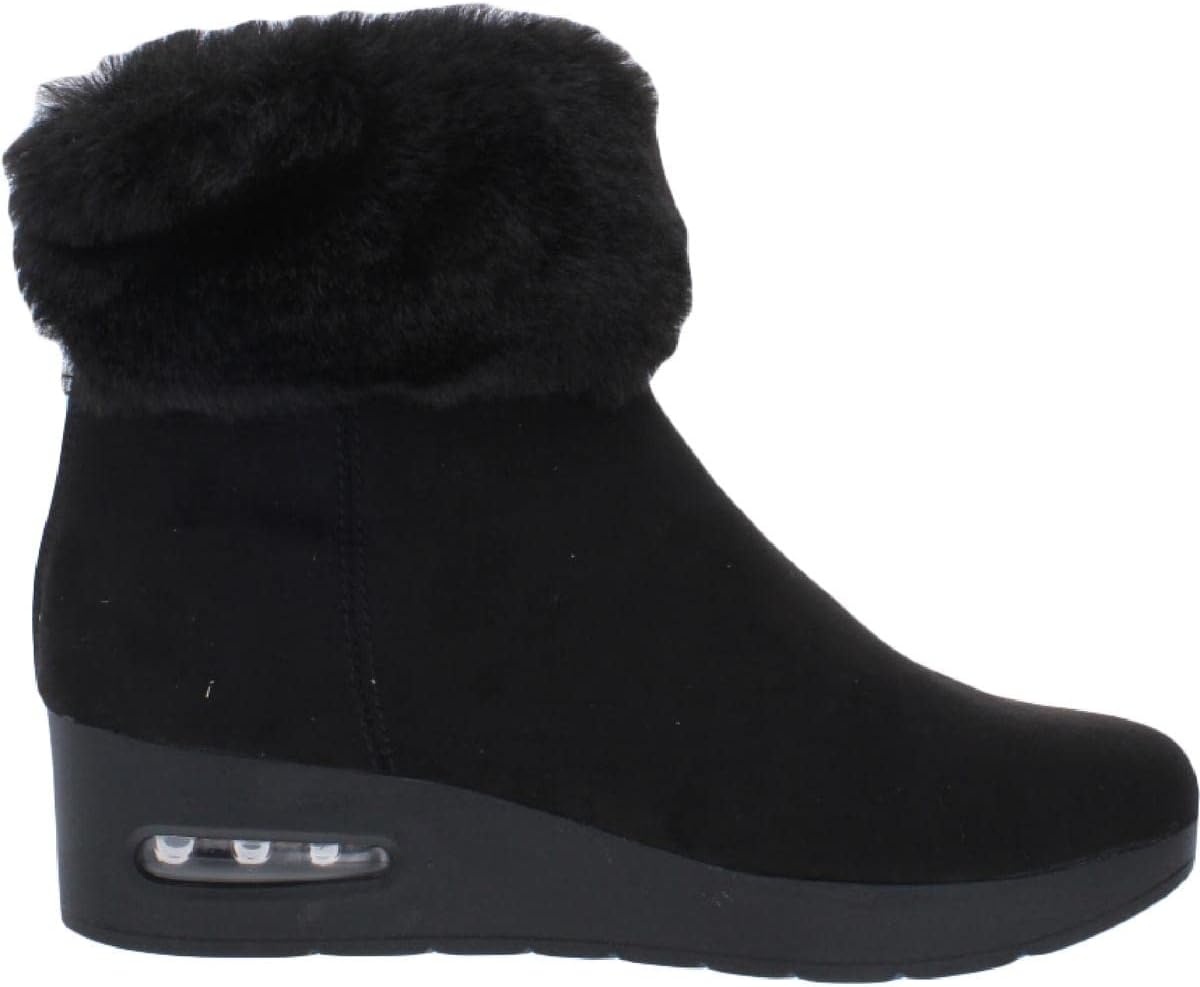 image:imageDKNY Womens AbriBlack Microsuede Abri