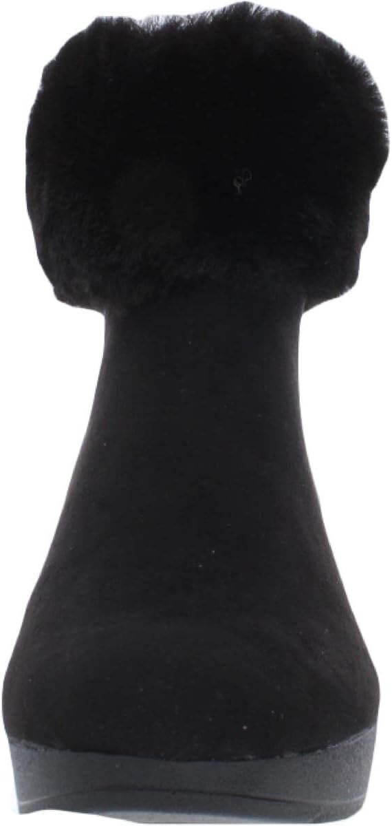 image:imageDKNY Womens AbriBlack Microsuede Abri
