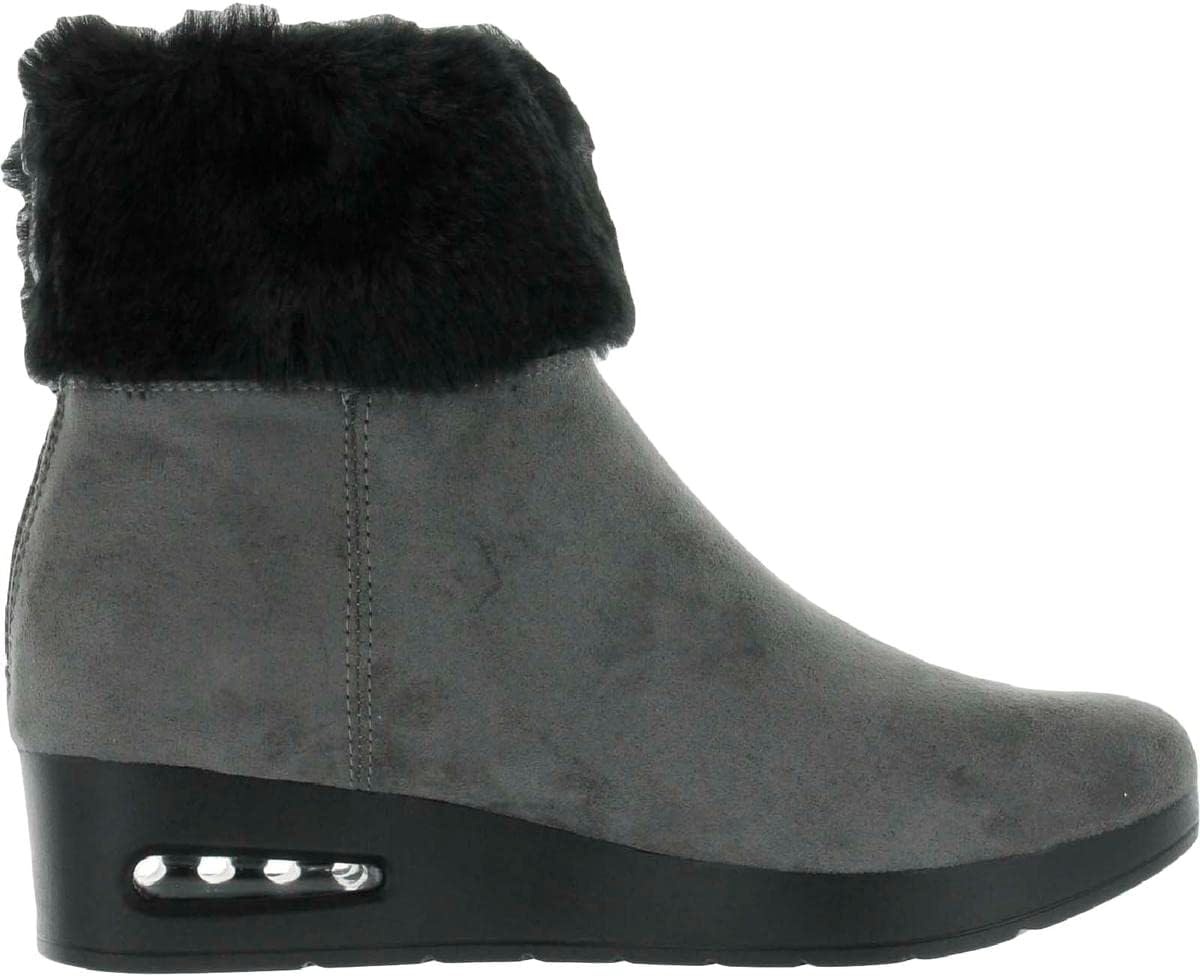 image:imageDKNY Womens AbriSteelBlack Suede Abri