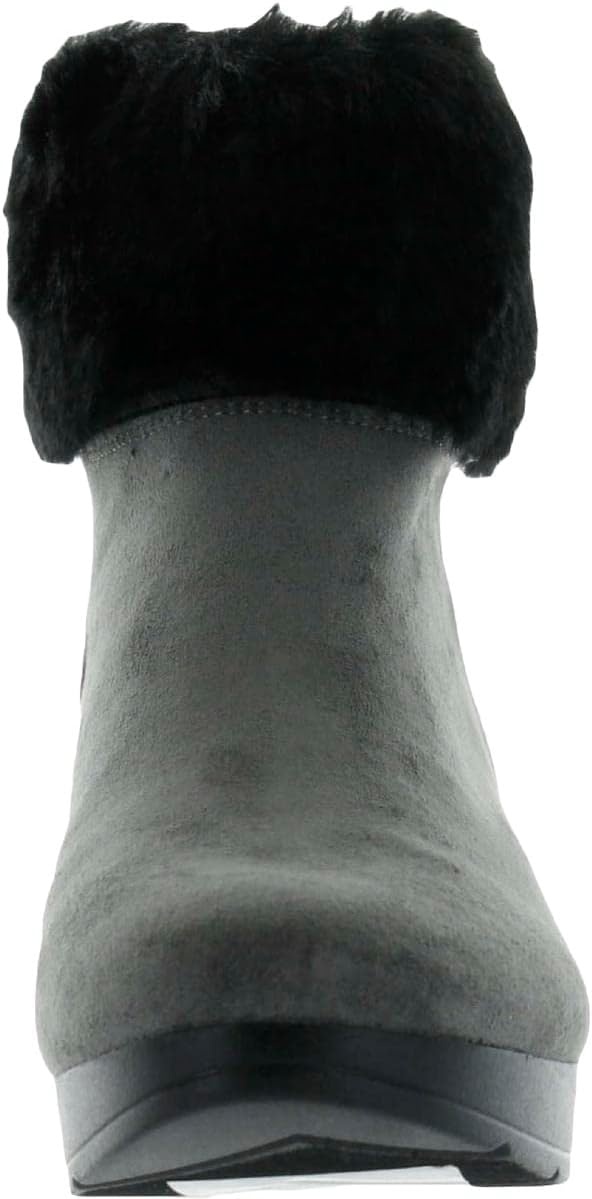 image:imageDKNY Womens AbriSteelBlack Suede Abri