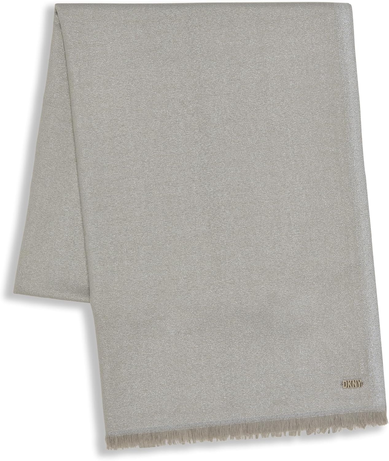 image:imageDKNY Womens Accessories Scarf Cornflower BlueGrey