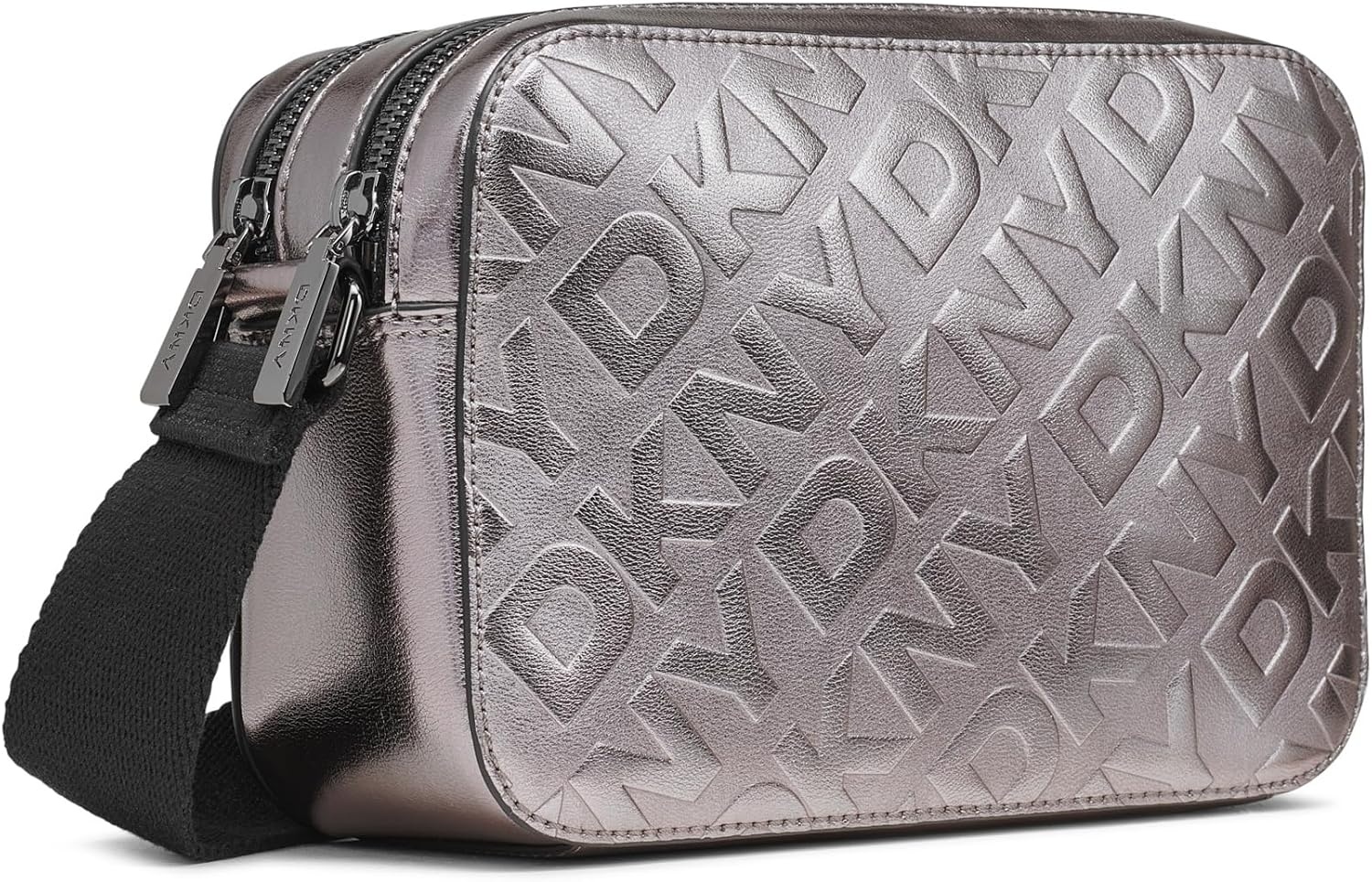 image:imageDKNY Womens Ashlyn Camera CrossbodyGunmetal