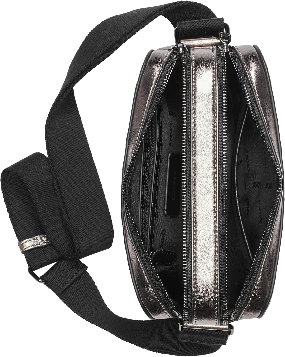 image:imageDKNY Womens Ashlyn Camera CrossbodyGunmetal