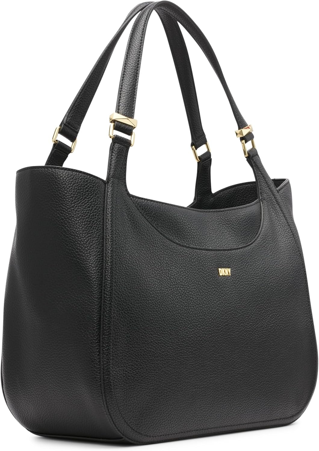 image:imageDKNY Womens Barbara Shopper BagBlackGold